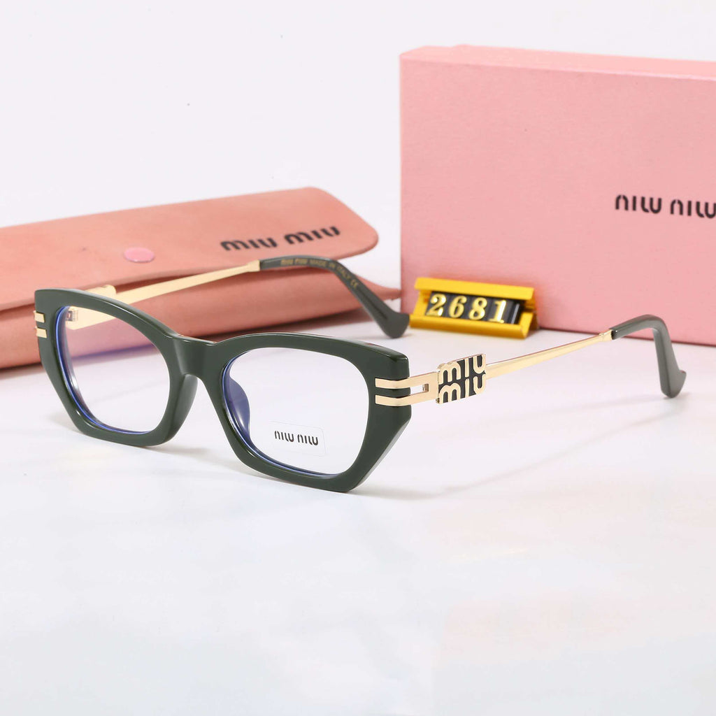 4-Color Stylish MM Letter Sunglasses