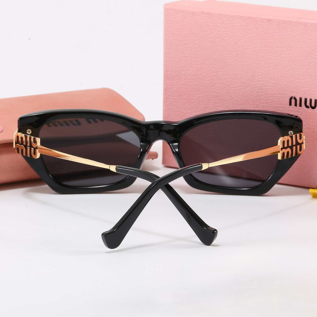 4-Color Stylish MM Letter Sunglasses