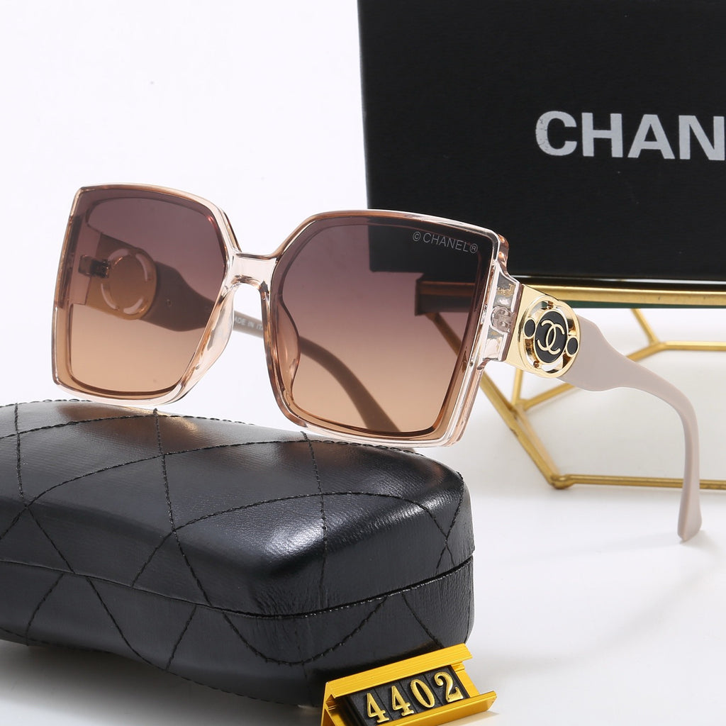 7-Color Stylish CC Letter Sunglasses