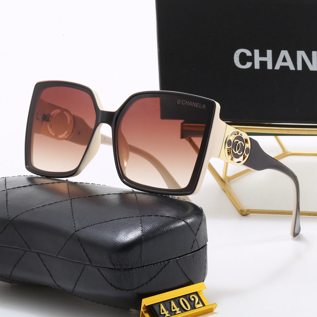 7-Color Stylish CC Letter Sunglasses