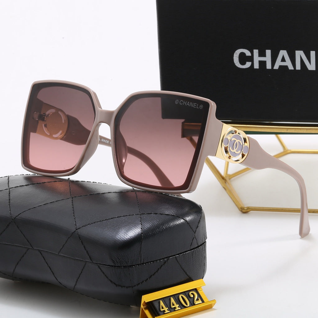 7-Color Stylish CC Letter Sunglasses