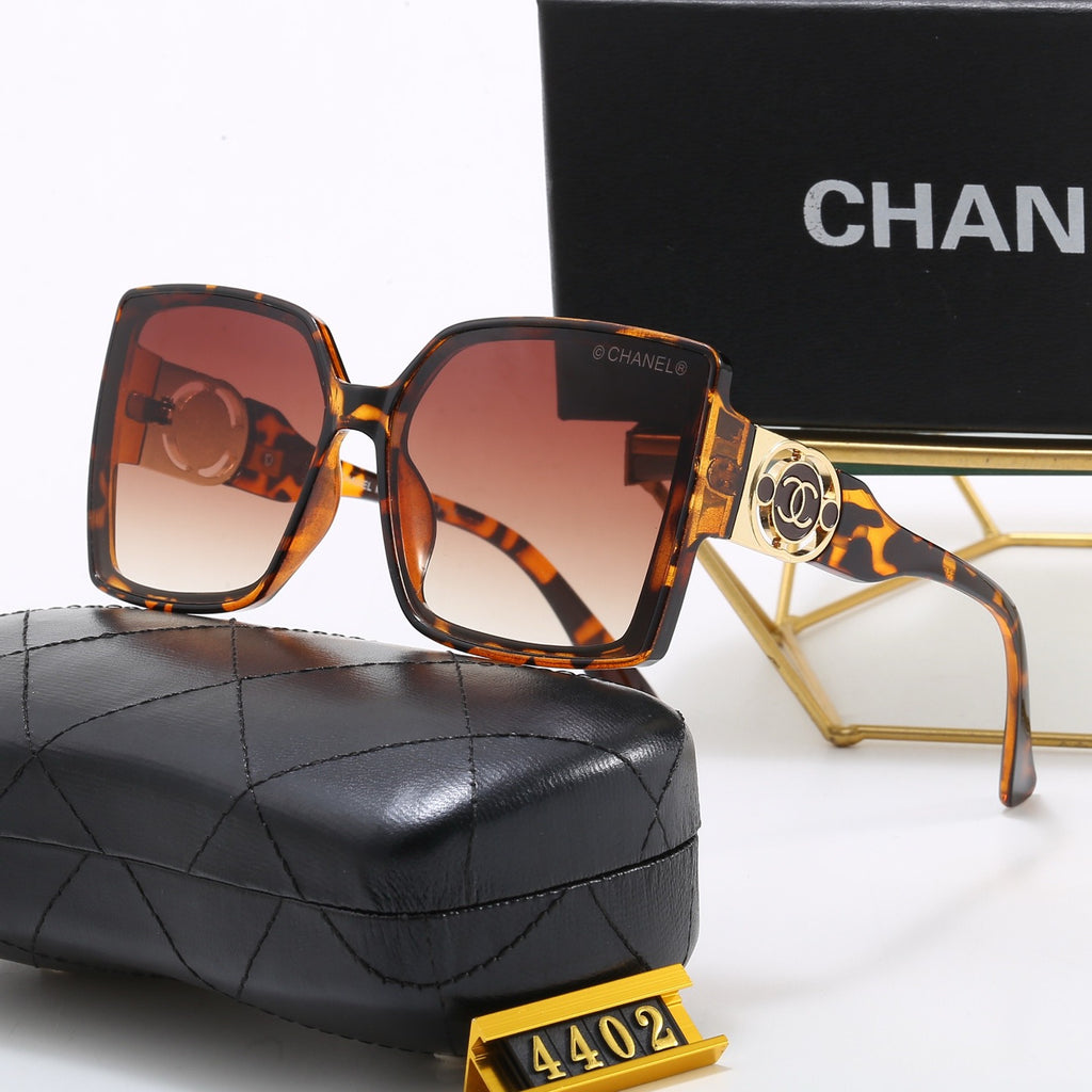 7-Color Stylish CC Letter Sunglasses