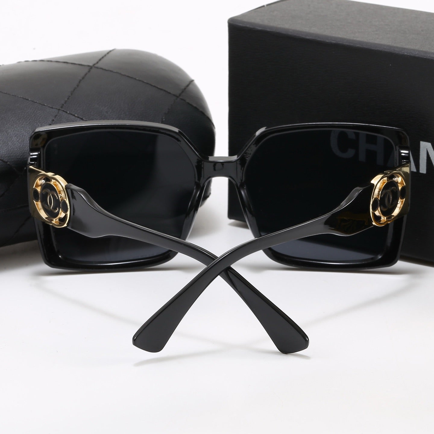 7-Color Stylish CC Letter Sunglasses