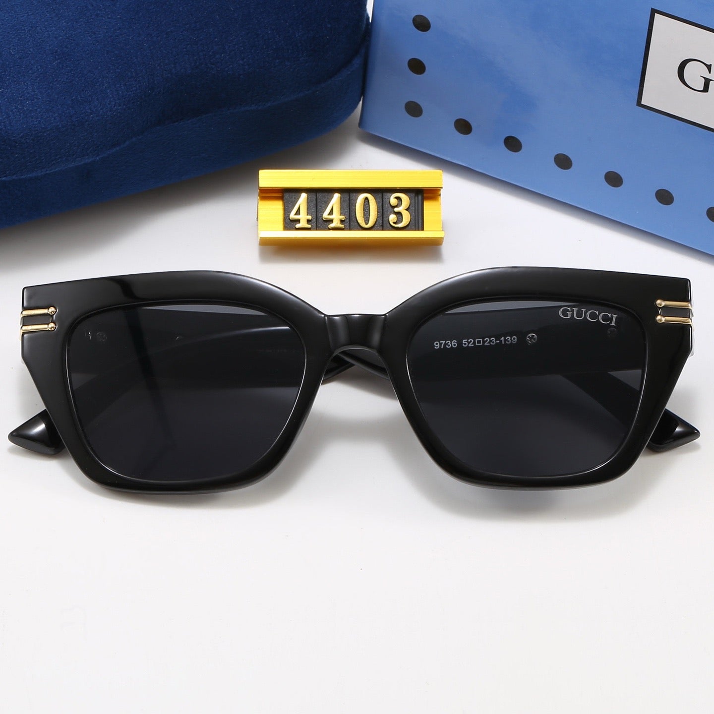 7-Color Stylish CC Letter Sunglasses