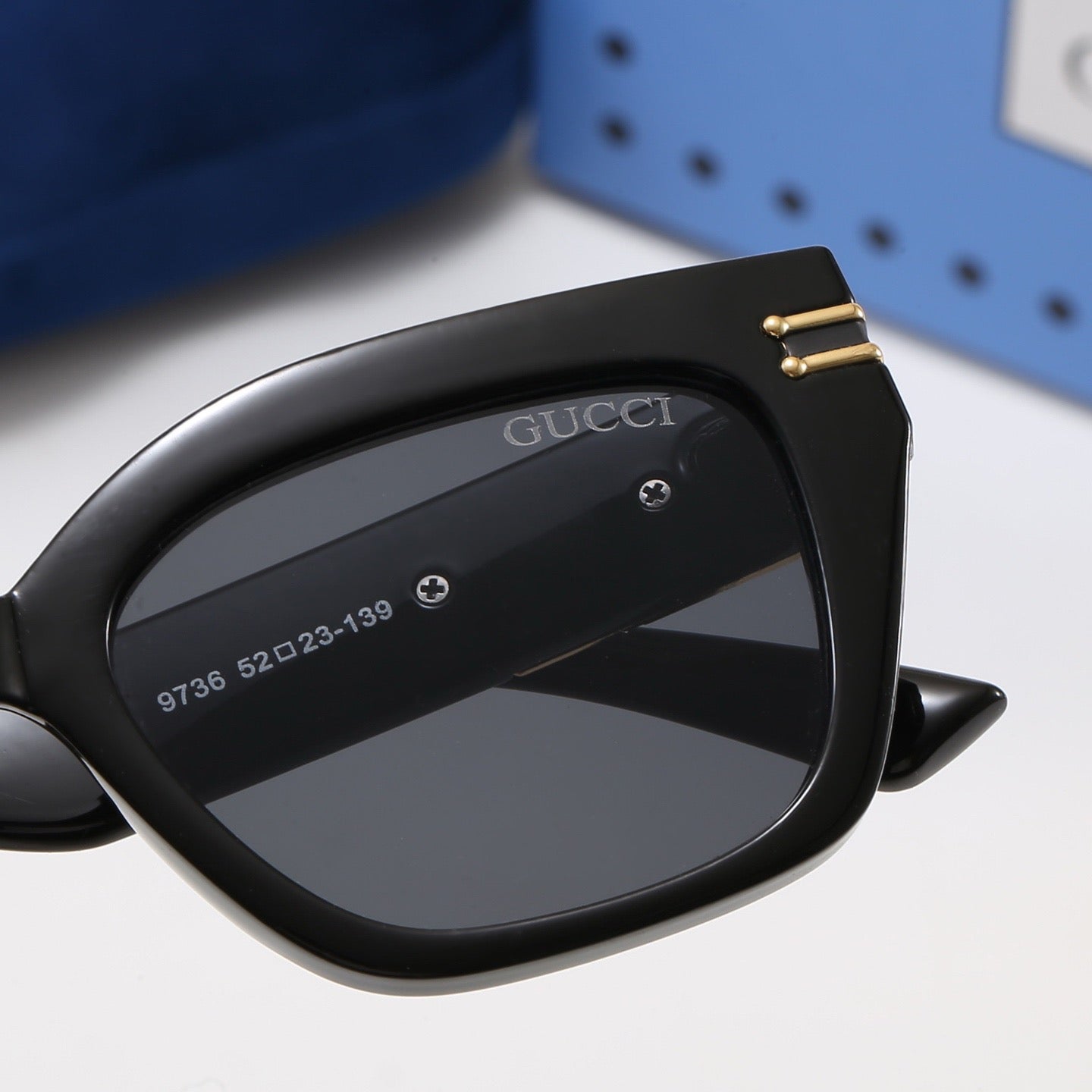 7-Color Stylish CC Letter Sunglasses