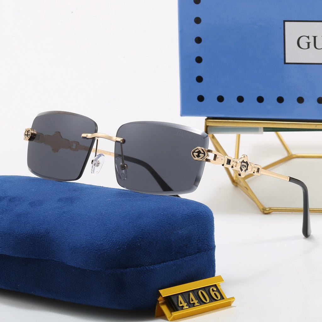 5-Color Stylish GG Letter Sunglasses