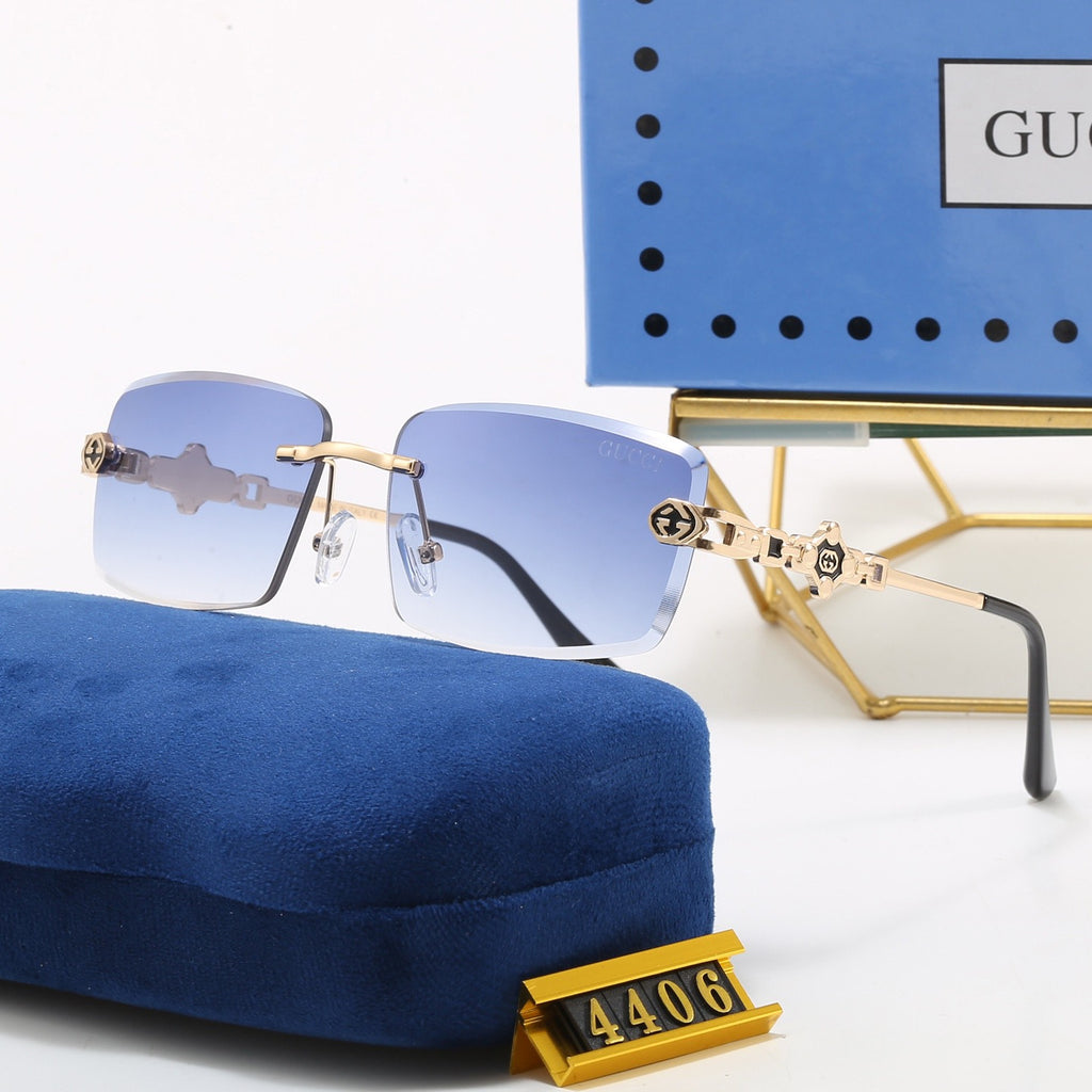 5-Color Stylish GG Letter Sunglasses