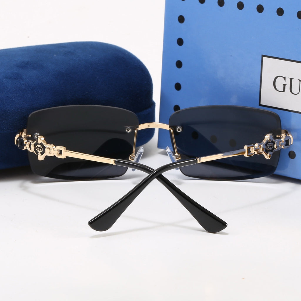 5-Color Stylish GG Letter Sunglasses