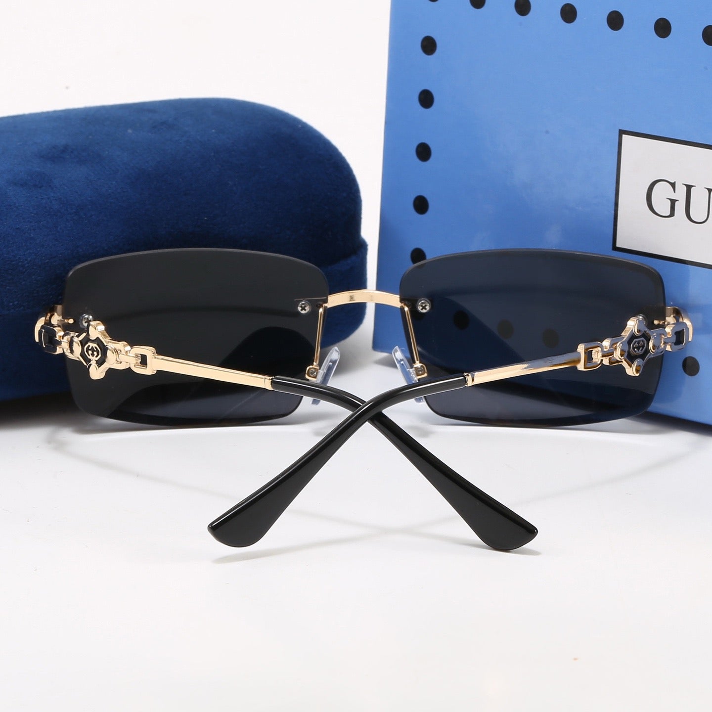 5-Color Stylish GG Letter Sunglasses