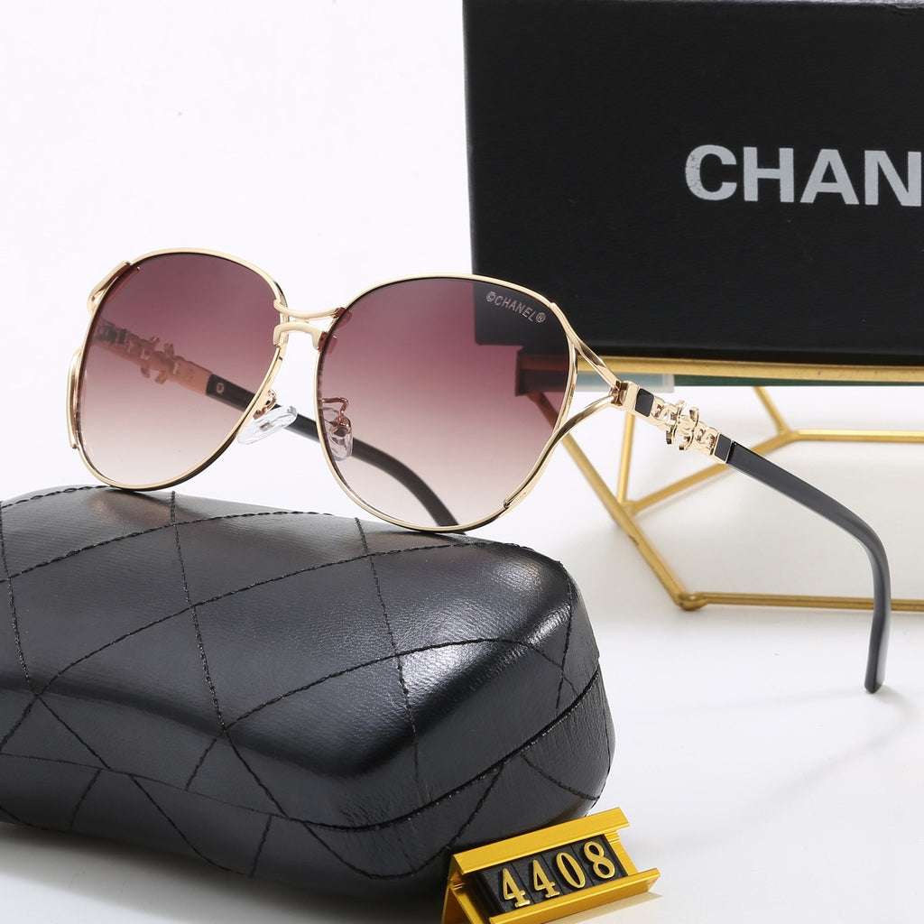 5-Color Stylish CC Letter Sunglasses