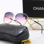 5-Color Stylish CC Letter Sunglasses