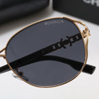 5-Color Stylish CC Letter Sunglasses
