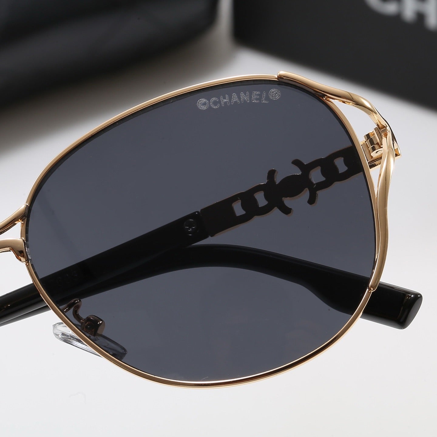 5-Color Stylish CC Letter Sunglasses