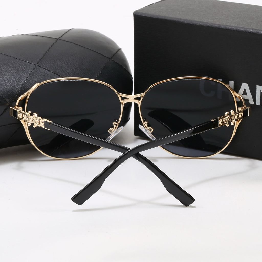5-Color Stylish CC Letter Sunglasses