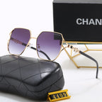5-Color Stylish CC Letter Sunglasses