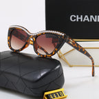 7-Color Stylish CC Letter Sunglasses