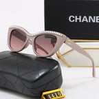 7-Color Stylish CC Letter Sunglasses