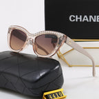 7-Color Stylish CC Letter Sunglasses