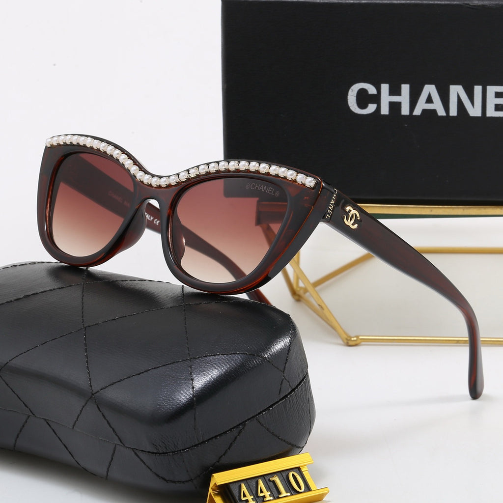 7-Color Stylish CC Letter Sunglasses