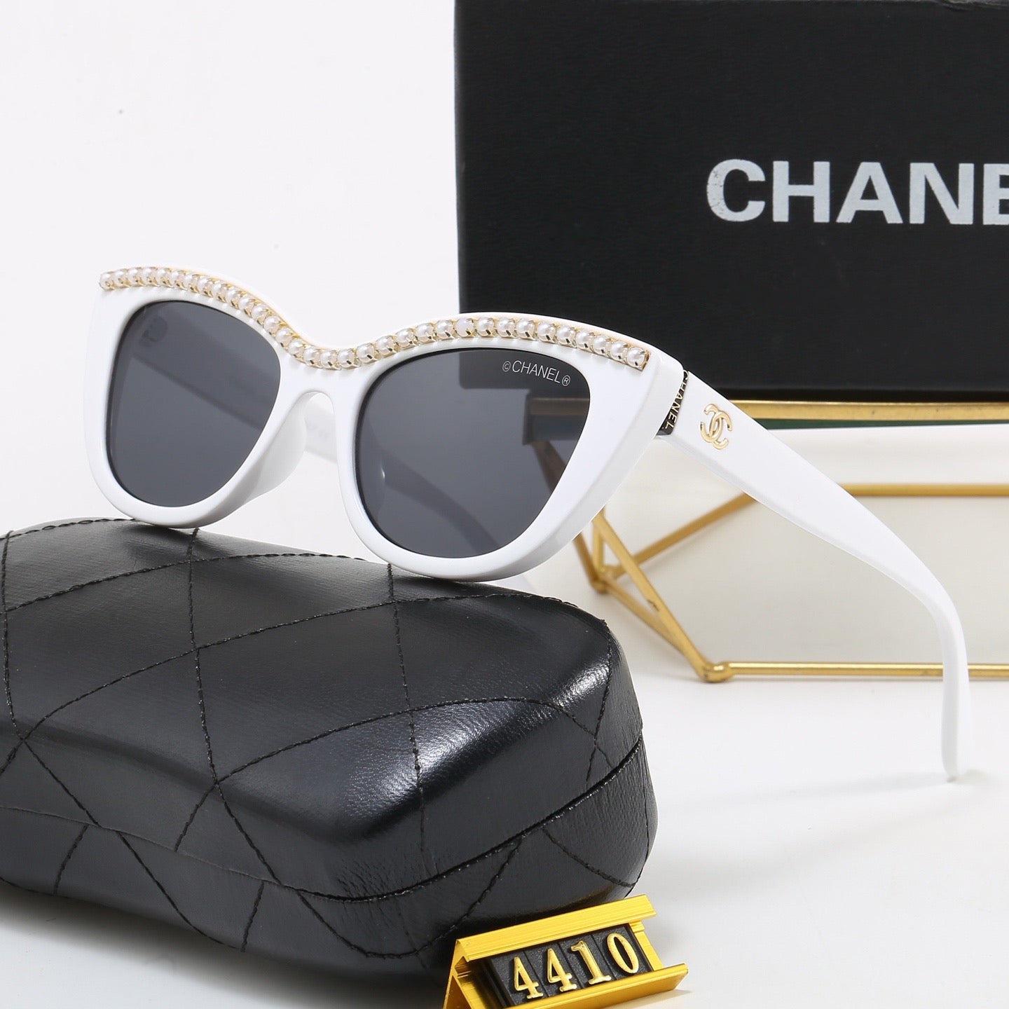 7-Color Stylish CC Letter Sunglasses