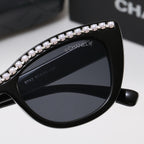 7-Color Stylish CC Letter Sunglasses