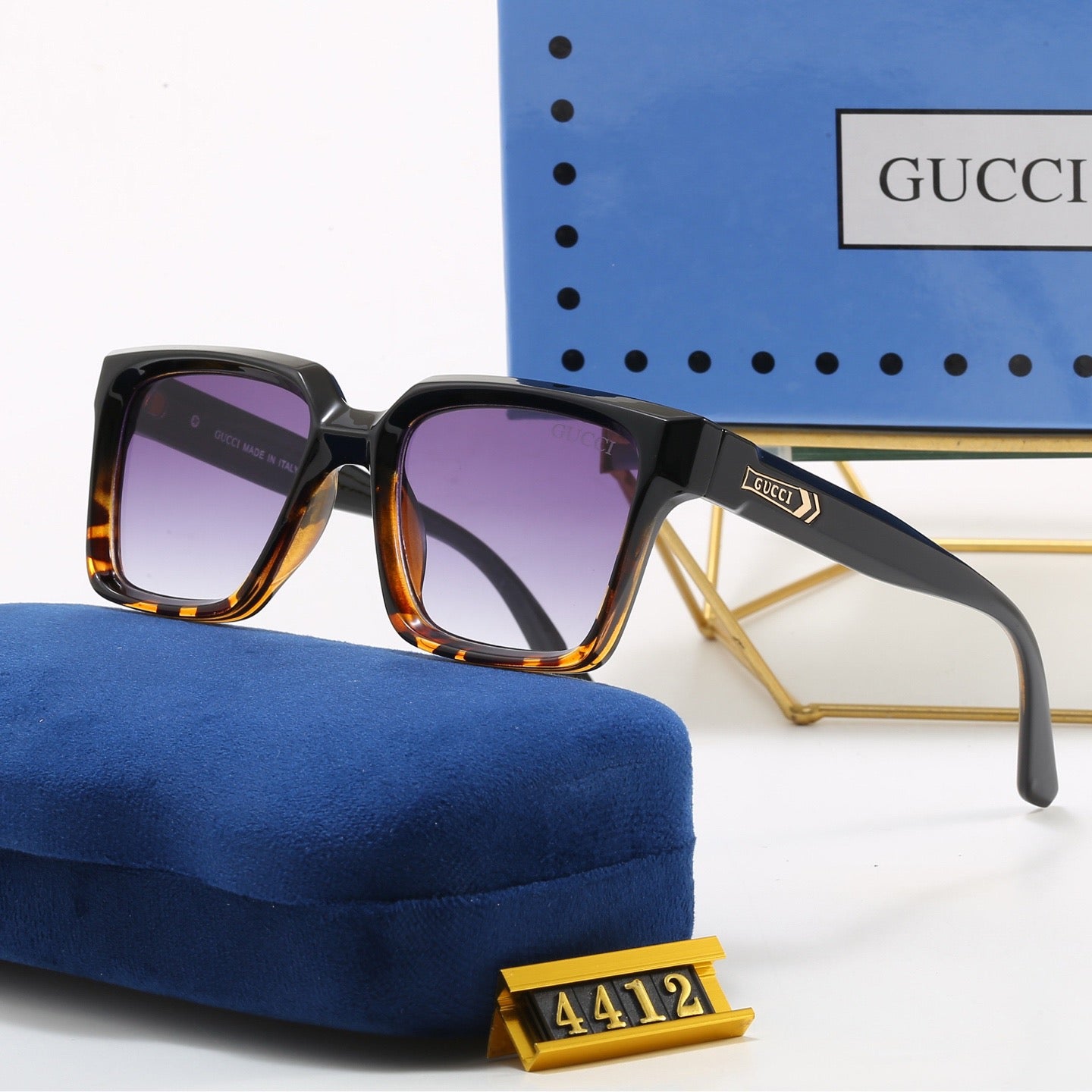 7-Color Stylish GG Letter Sunglasses
