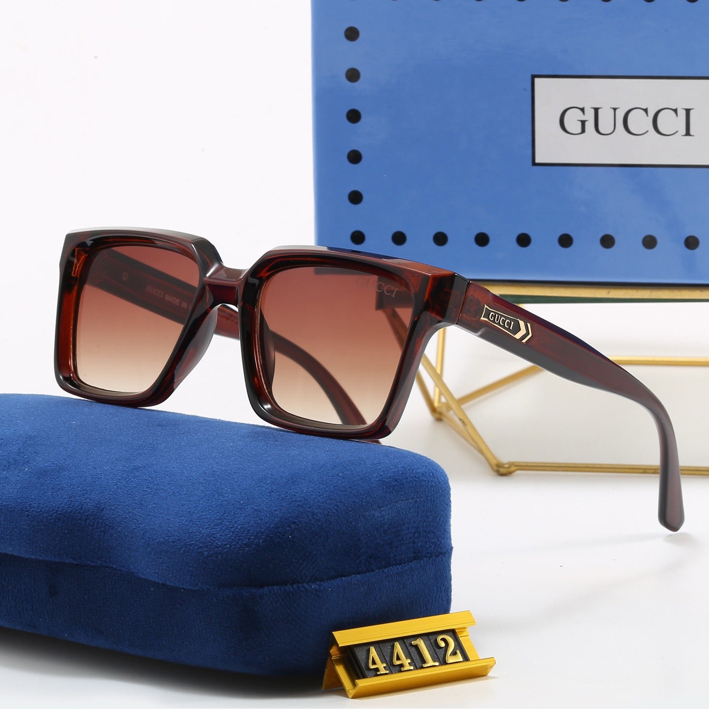 7-Color Stylish GG Letter Sunglasses