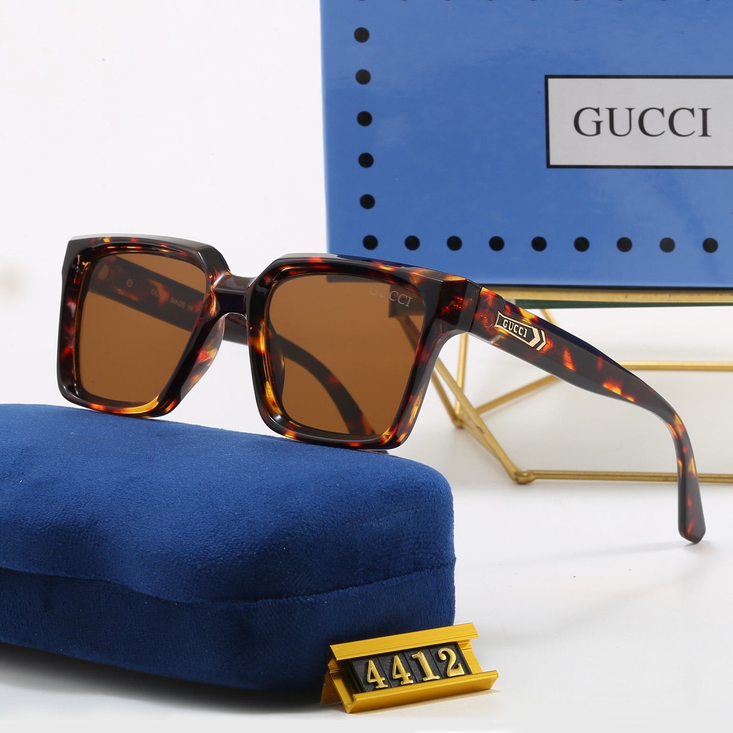 7-Color Stylish GG Letter Sunglasses