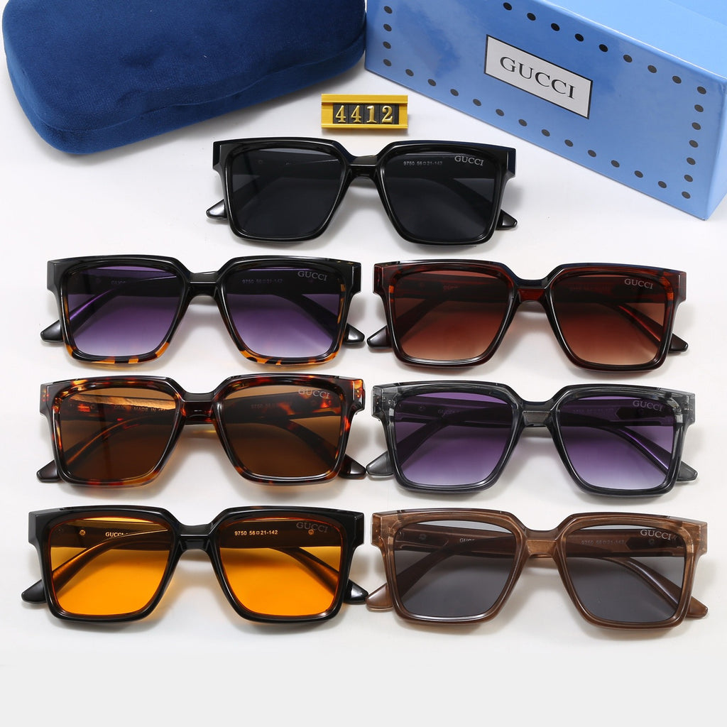 7-Color Stylish GG Letter Sunglasses