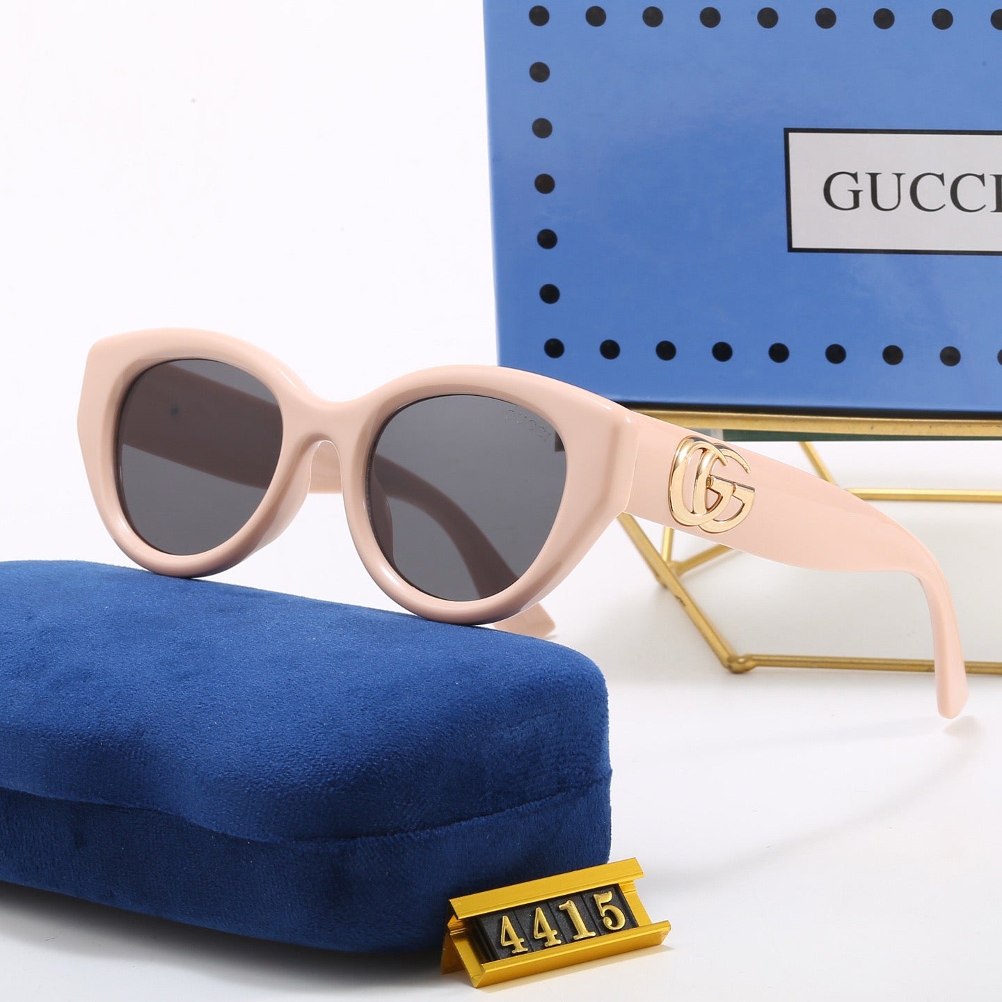 5-Color Stylish GG Letter Sunglasses