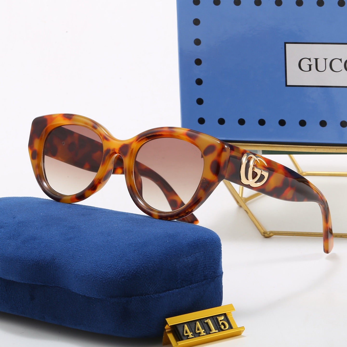 5-Color Stylish GG Letter Sunglasses