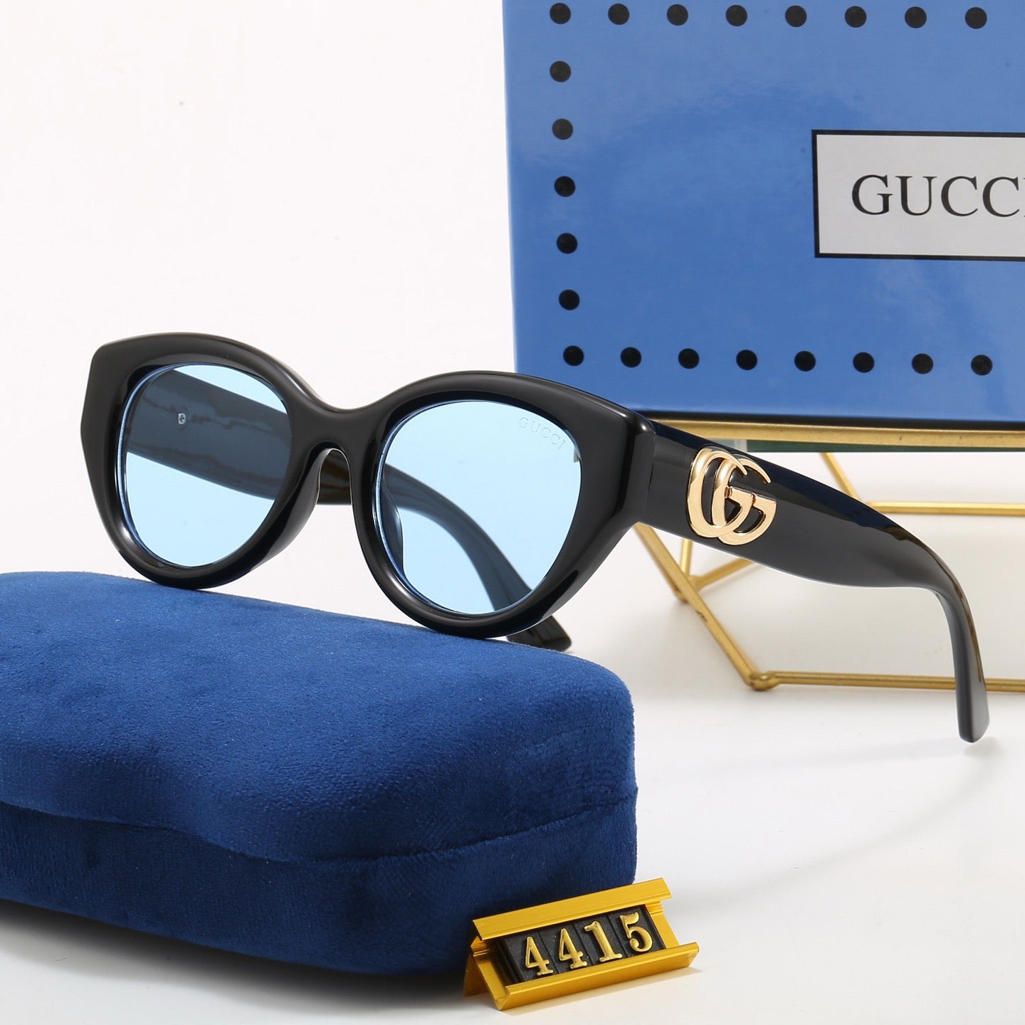 5-Color Stylish GG Letter Sunglasses
