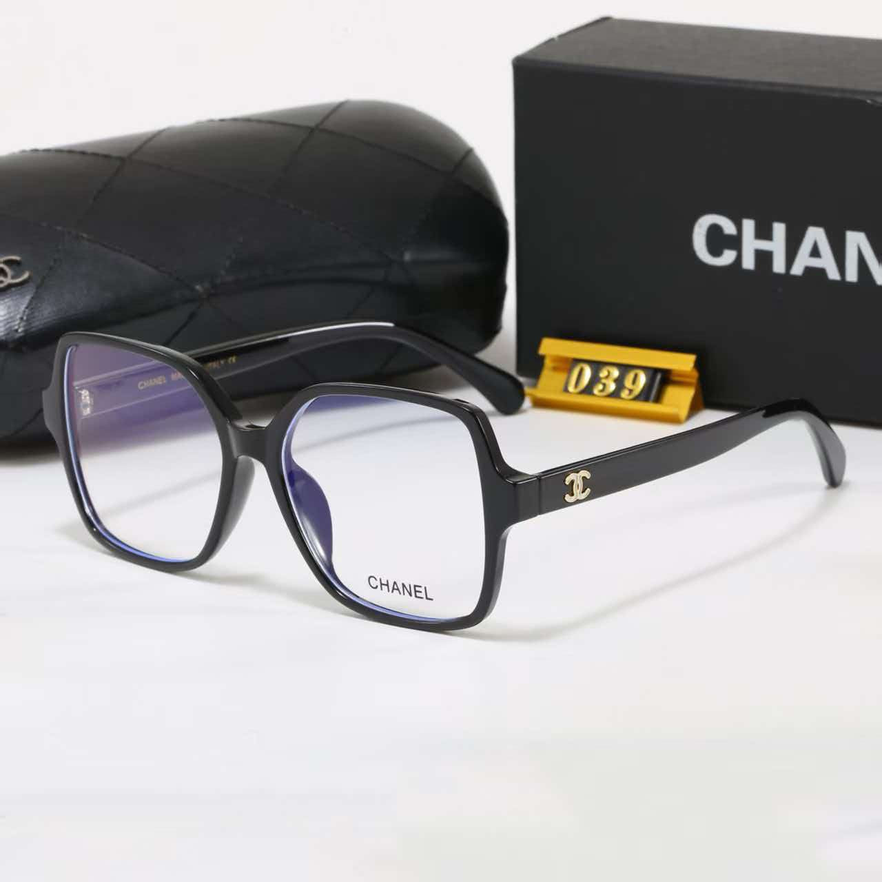 5-Color Stylish CC Letter Sunglasses
