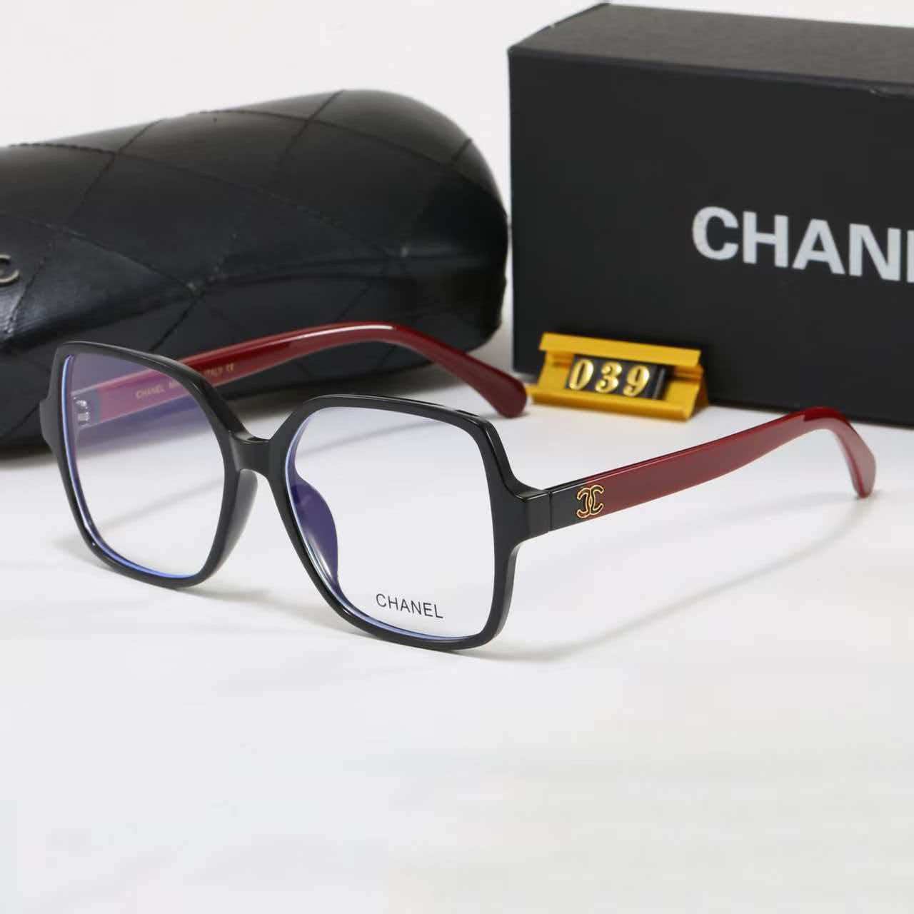 5-Color Stylish CC Letter Sunglasses