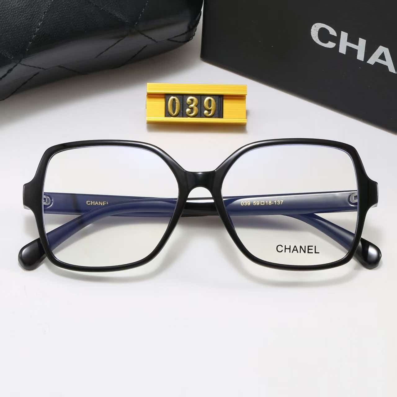 5-Color Stylish CC Letter Sunglasses