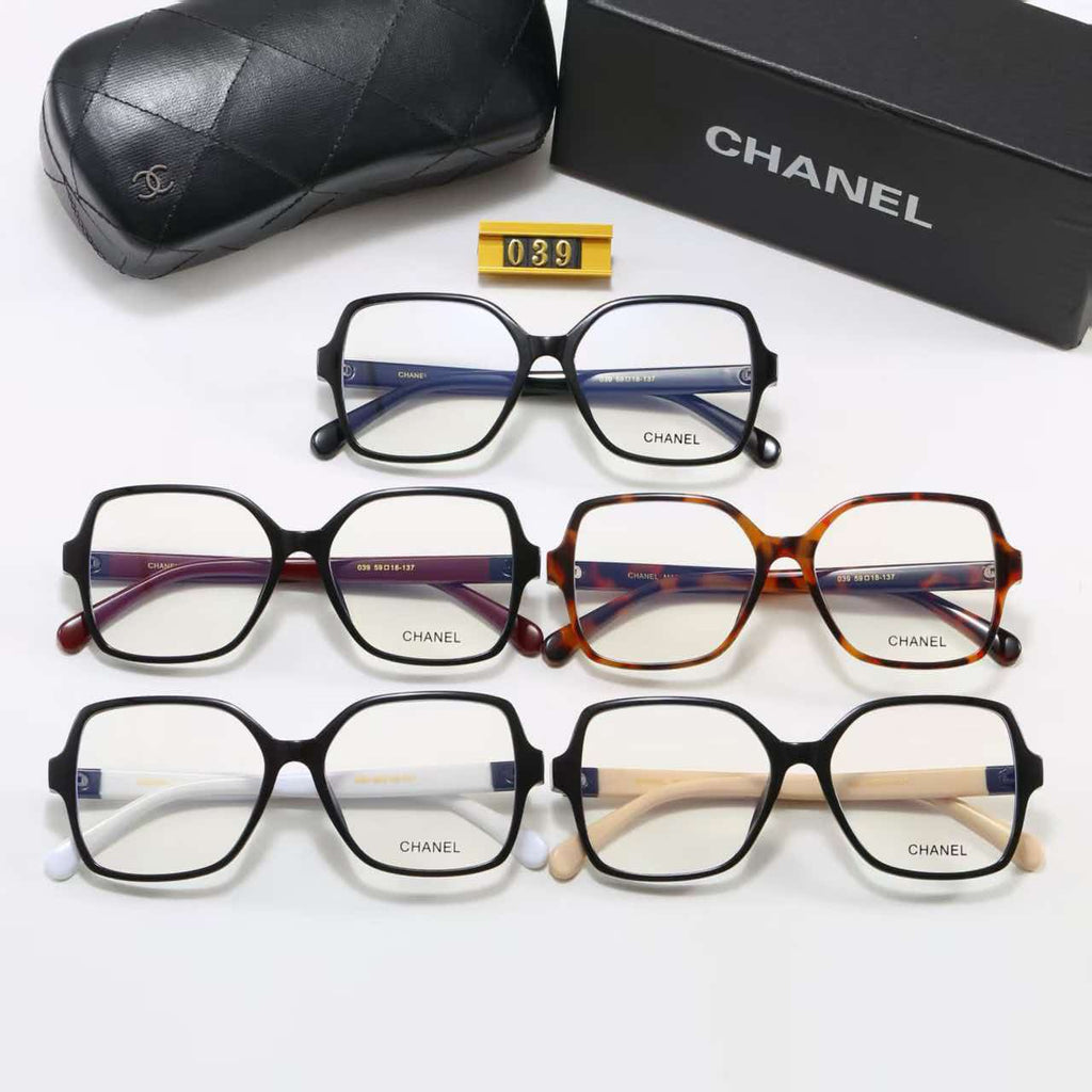 5-Color Stylish CC Letter Sunglasses