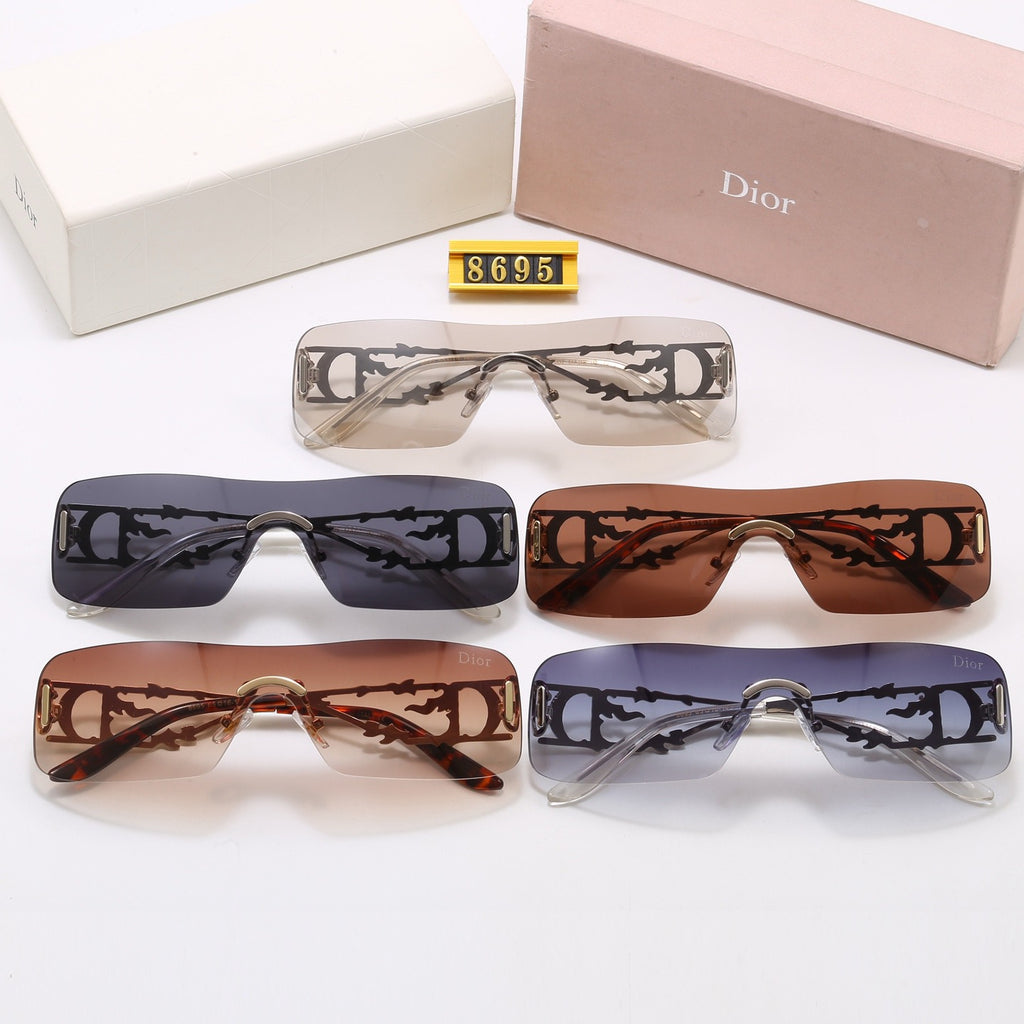 5-Color Stylish CD Letter Sunglasses