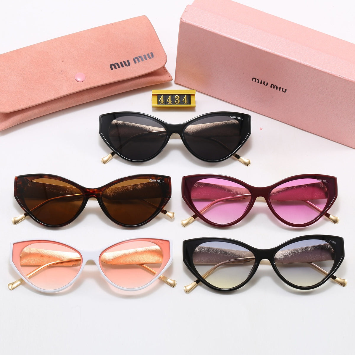 Stylish "MM" Letter Sunglasses