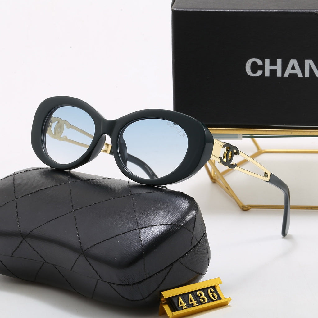 Stylish 5-Color "CC" Letter Sunglasses