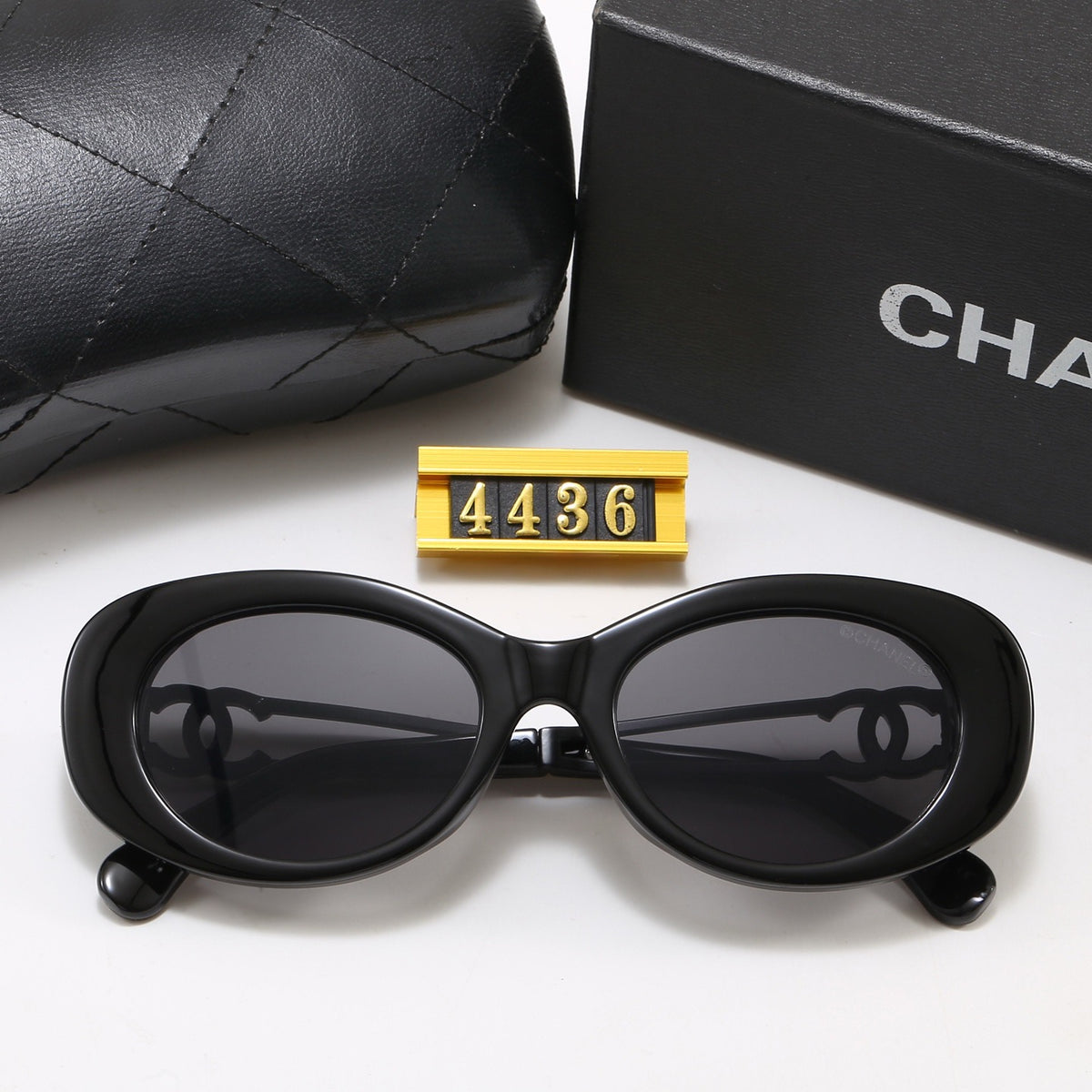 Stylish 5-Color "CC" Letter Sunglasses