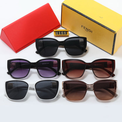 4-color fashion FF letter sunglasses