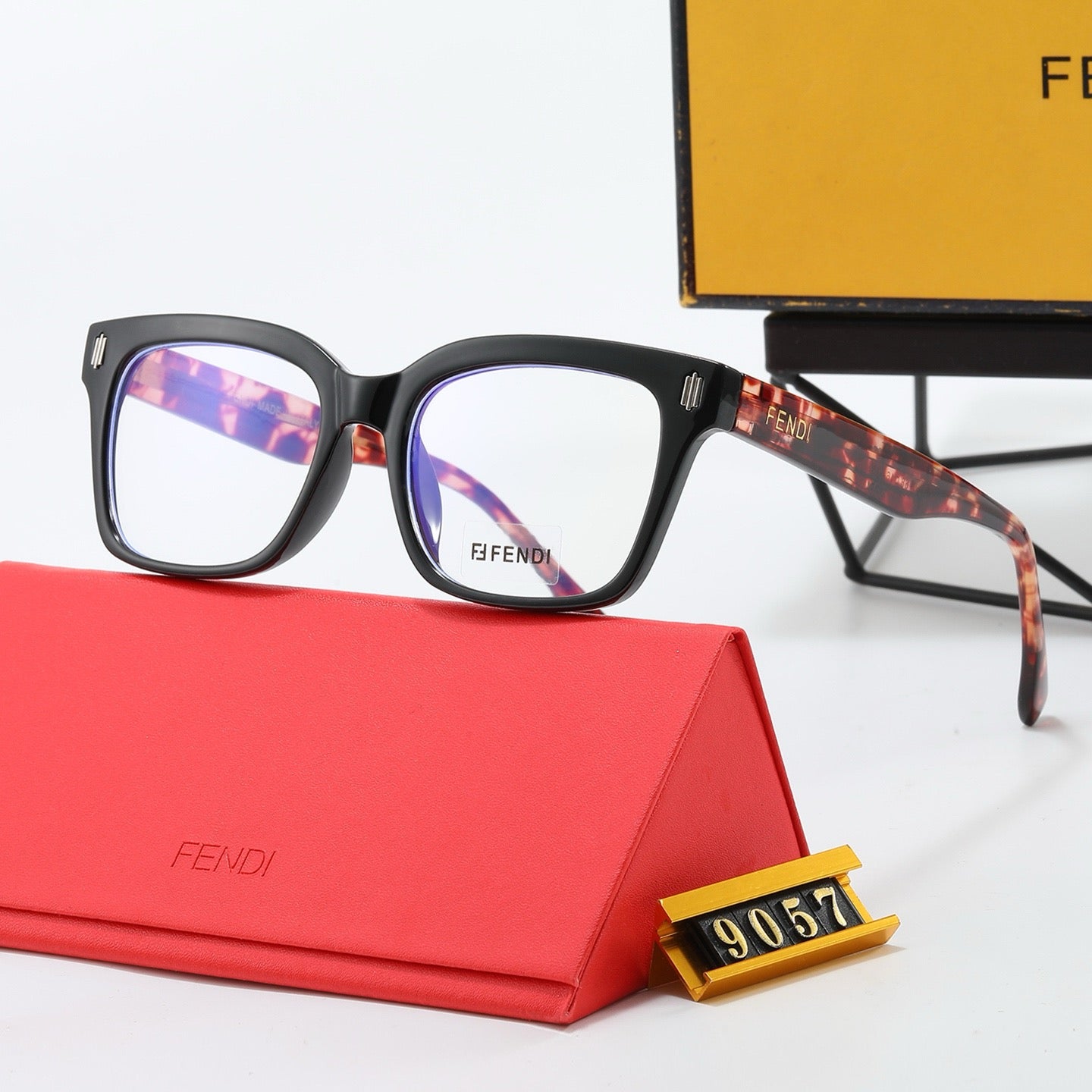 4-color fashion FF letter sunglasses