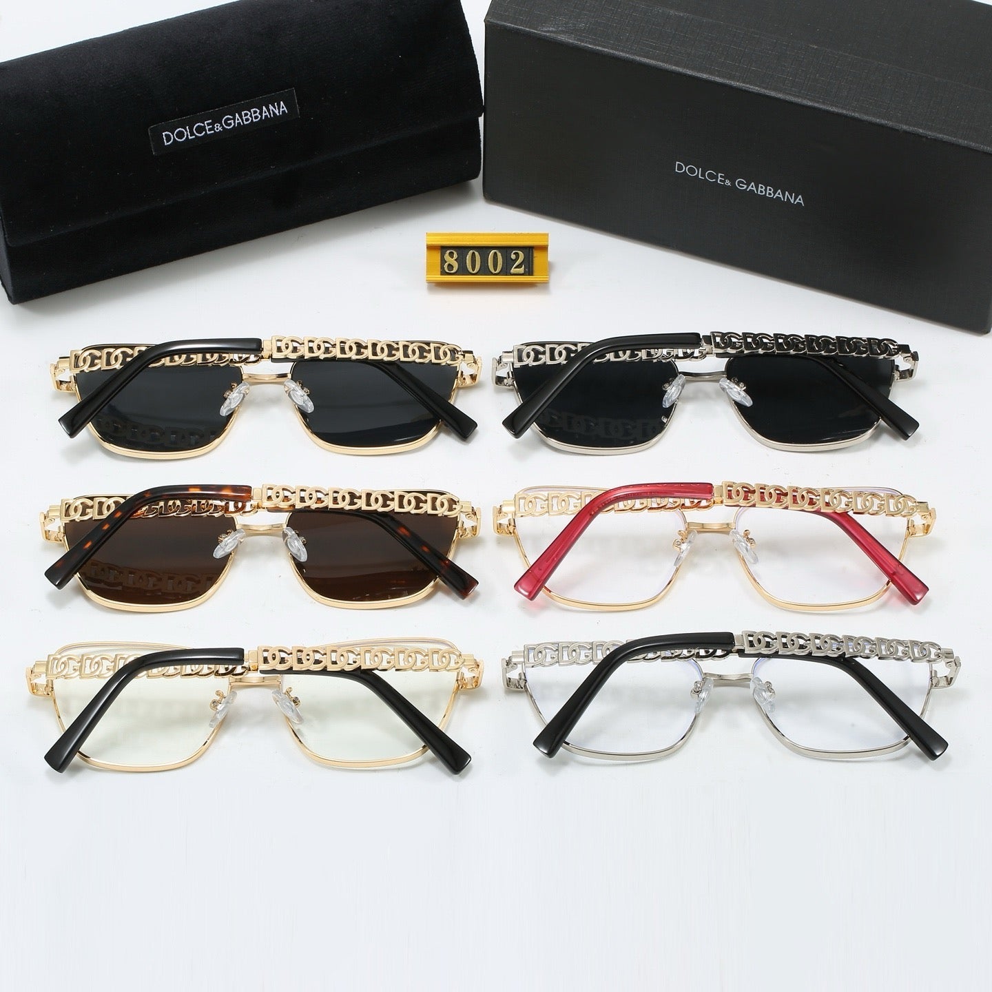 6-color fashion DG sunglasses