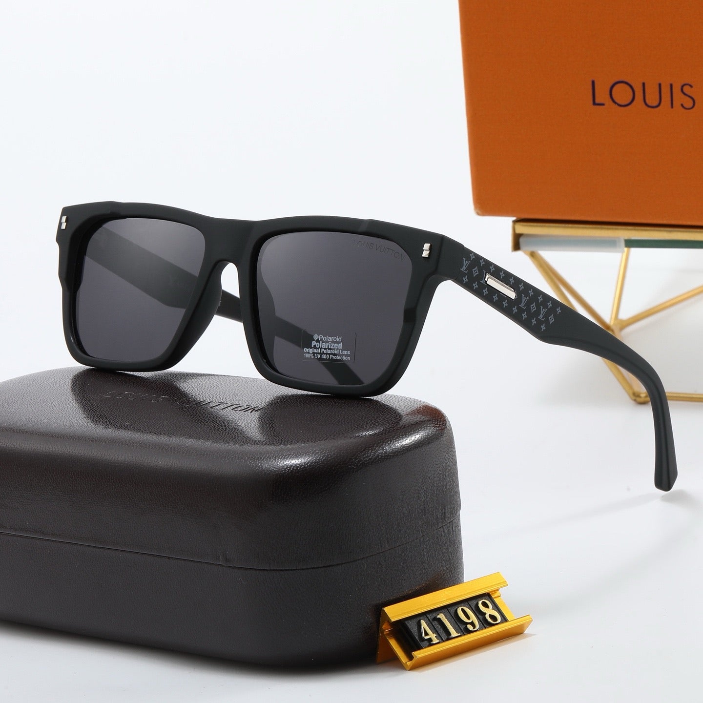 5-color fashionable four-leaf clover letter sunglasses