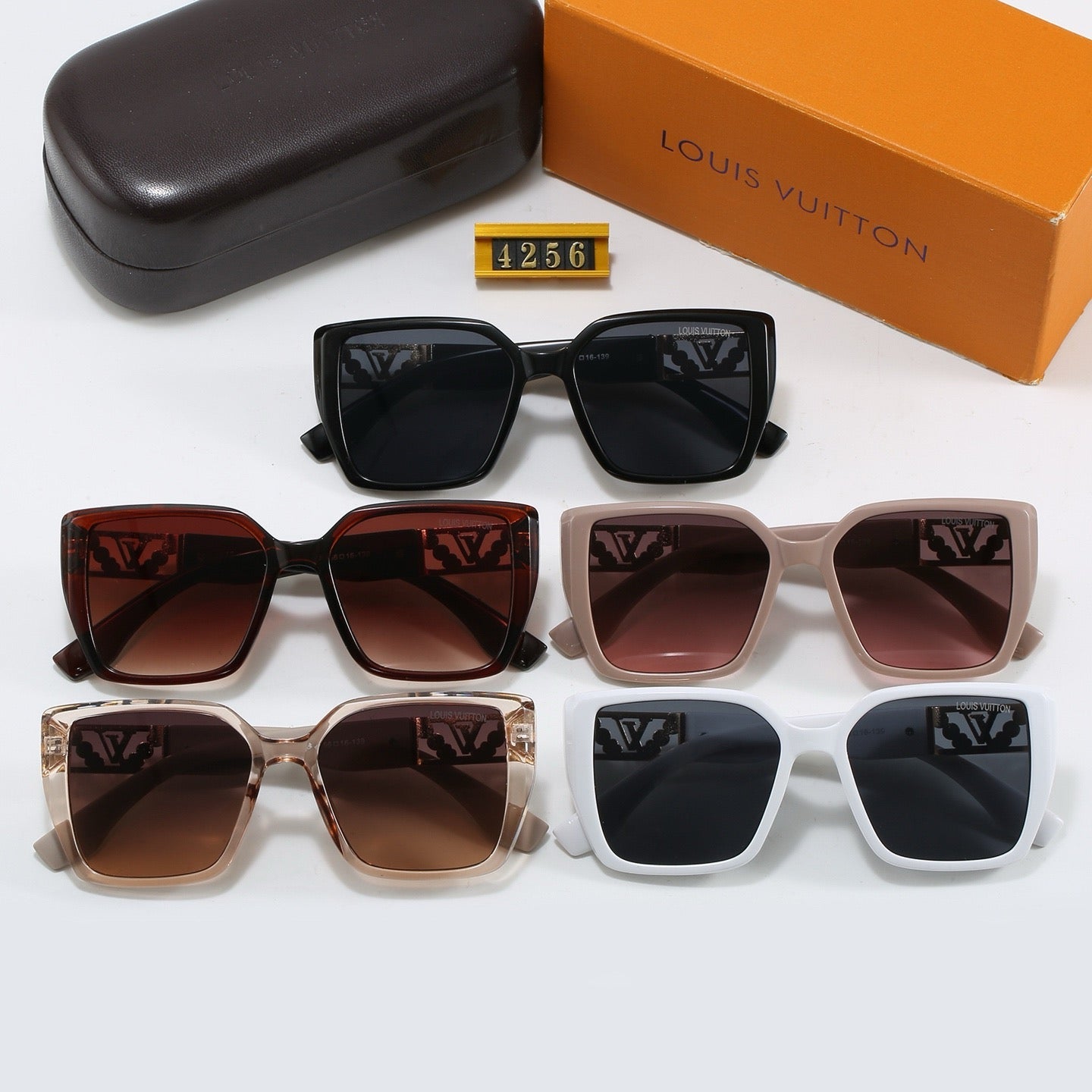 5-color fashionable four-leaf clover sunglasses