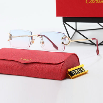 6-color fashion CAR letter sunglasses