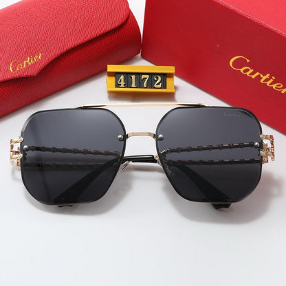 7-color fashion Car letter sunglasses