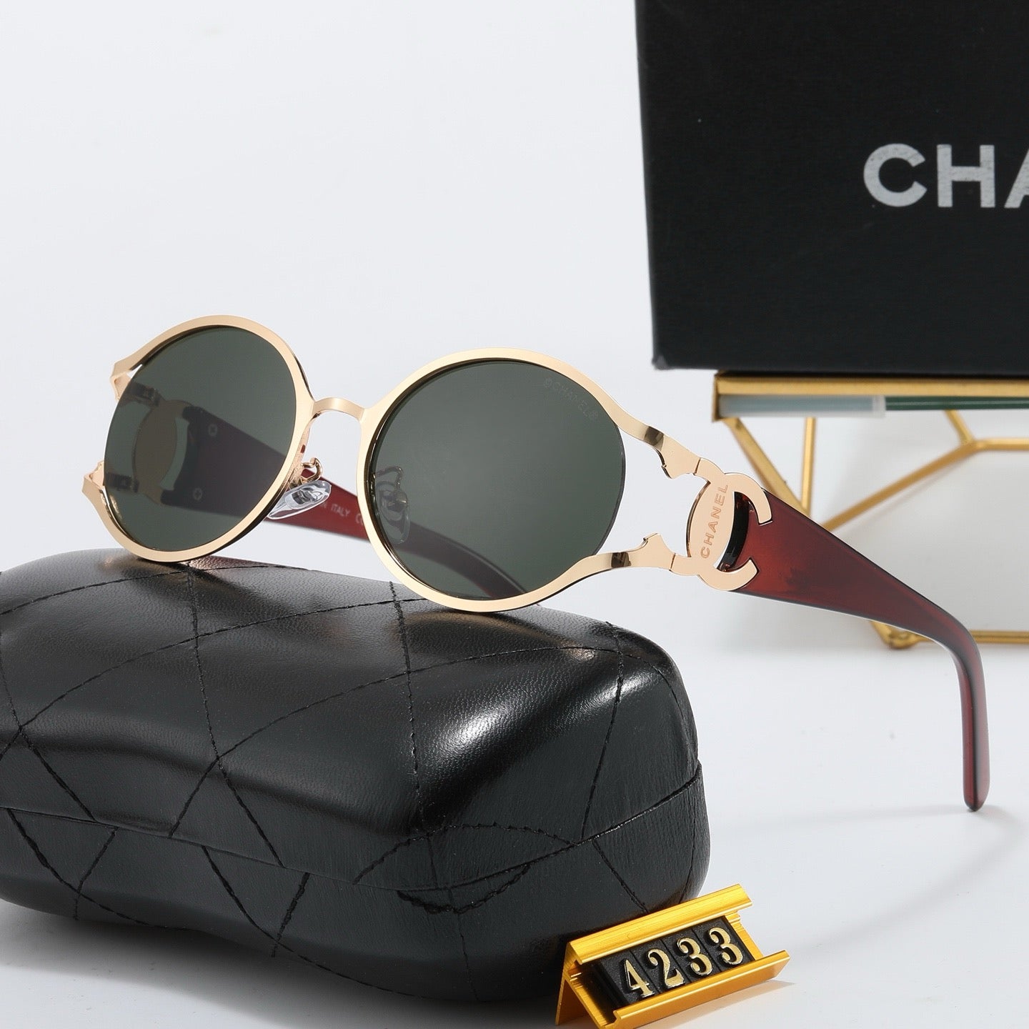 4-color fashion CC sunglasses