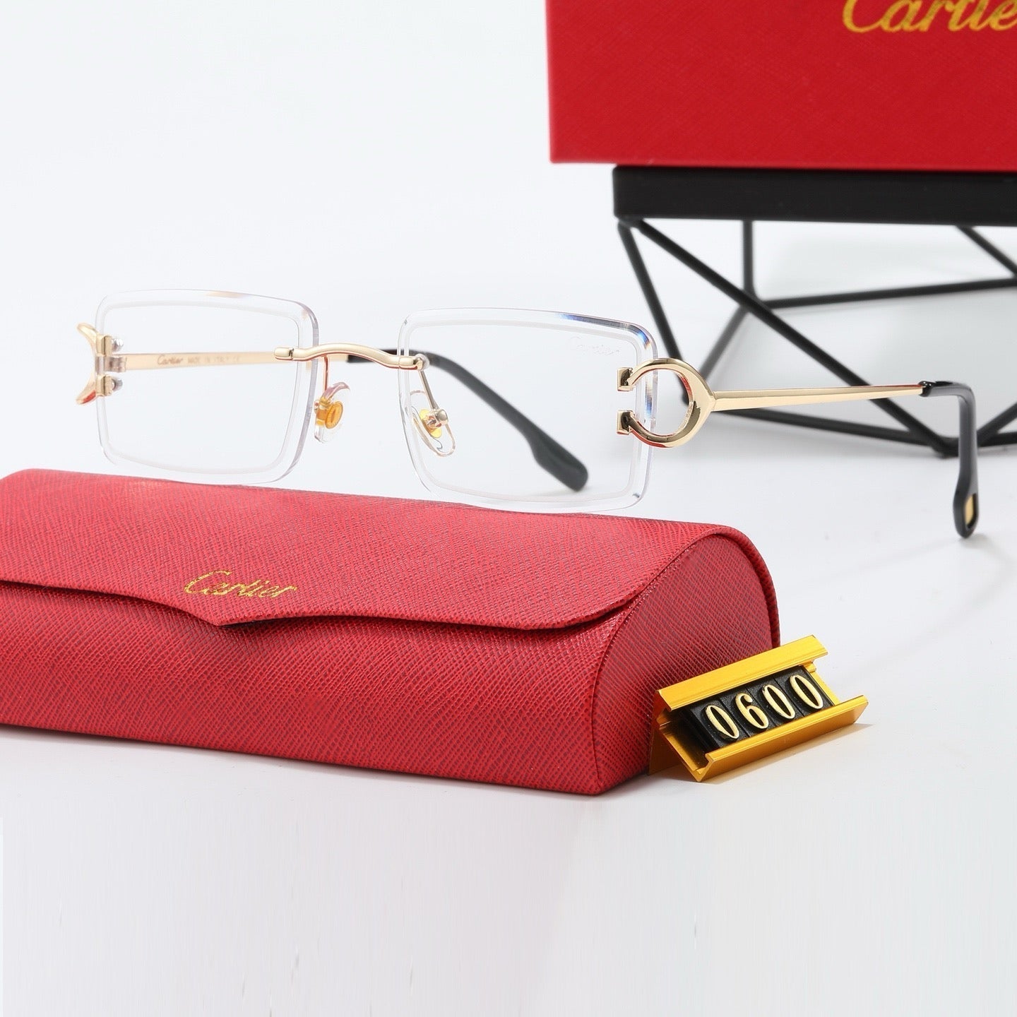 6-color fashion CAR letter sunglasses