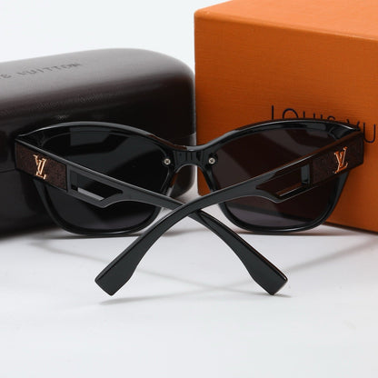 5-color fashion four-leaf clover letter sunglasses